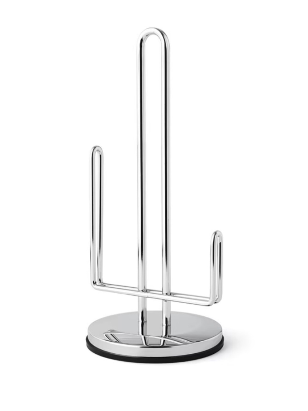 Premium Stainless Steel Paper Towel Holder with Nonslip Base